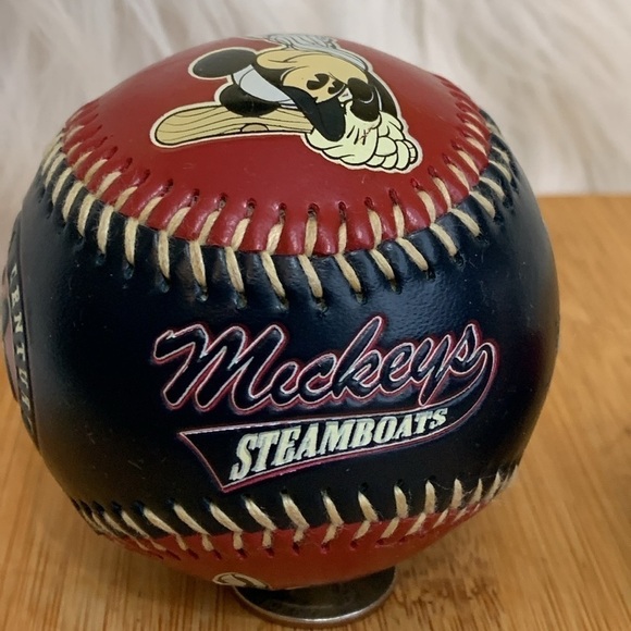 Disney Mickey Mouse Bundle Vintage Coin Purse, Baseball & Windup Toy - Picture 13 of 17